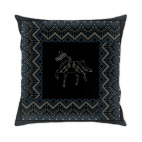 Подушка 35x35 см Этнический дизайн с лошадью