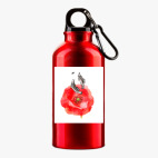 Металлическая бутылка 400 мл UV-DTF