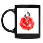 Кружка цветная UV-DTF