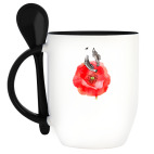 Кружка с ложкой