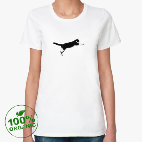 Женская футболка из органик-хлопка Альтернативная 'Puma'