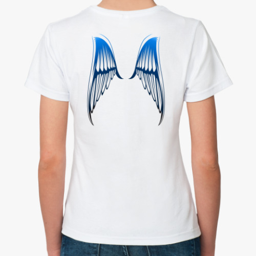 Классическая футболка с принтом  Come in to my dream