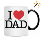 Кружка-хамелеон I love DAD