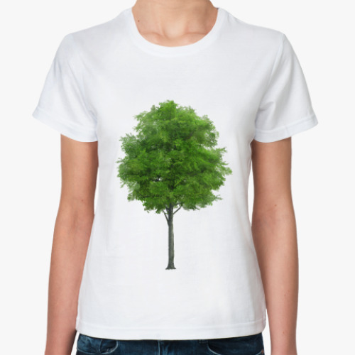 Классическая футболка Дерево