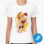 Женская спортивная футболка