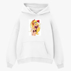 Толстовка худи оверсайз