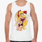 Майка Tank Top Девушка в купальнике