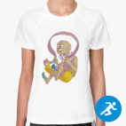 Женская спортивная футболка