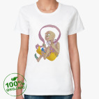 Женская футболка органик