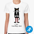 Женская спортивная футболка