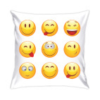 Подушка 35x35 см Смайлики