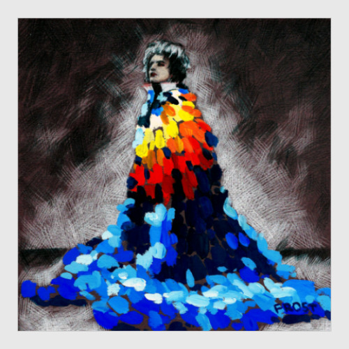 Постер с принтом Freddie Mercury