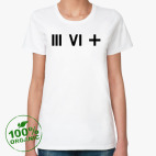 Женская футболка органик