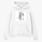 Толстовка худи оверсайз