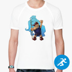 Мужская спортивная футболка