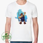 Мужская футболка органик