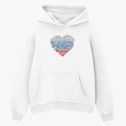 Толстовка худи оверсайз