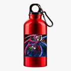 Металлическая бутылка 400 мл UV-DTF