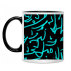 Кружка двухцветная