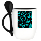 Кружка с ложкой