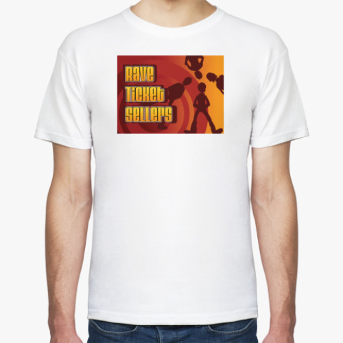Футболка с принтом Rave Ticket Sellers