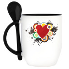 Кружка с ложкой