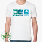 Мужская футболка органик