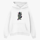 Толстовка худи оверсайз