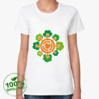 Женская футболка органик