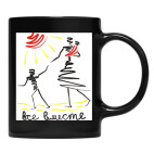 Кружка цветная UV-DTF