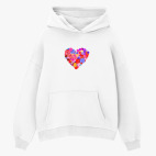 Толстовка худи оверсайз