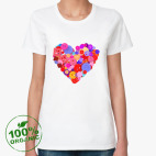 Женская футболка органик