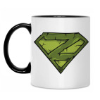 Кружка двухцветная