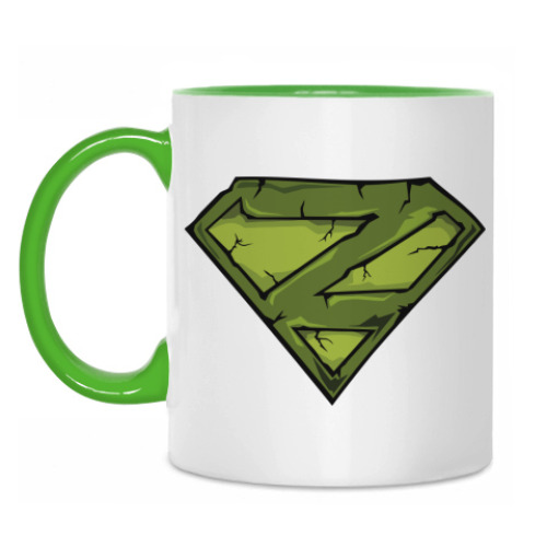 Кружка с принтом Zombieman