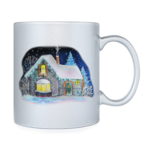 Кружка Новогодний домик.