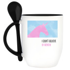 Кружка с ложкой