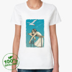 Женская футболка органик