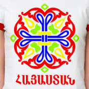 Женская футболка Ringer-T Кабардино-Балкария - Футболки с ...