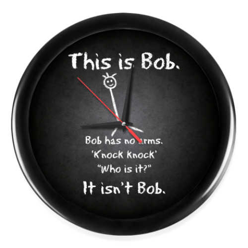 Настенные часы This is Bob.
