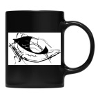 Кружка цветная UV-DTF