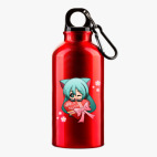 Металлическая бутылка 400 мл UV-DTF