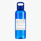 Прозрачная спортивная бутылка