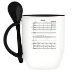 Кружка с ложкой