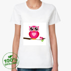 Женская футболка органик