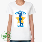 Женская футболка органик