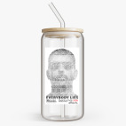 Банка с бамбуковой крышкой