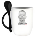 Кружка с ложкой