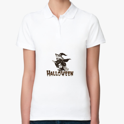 Женская рубашка поло Halloveen
