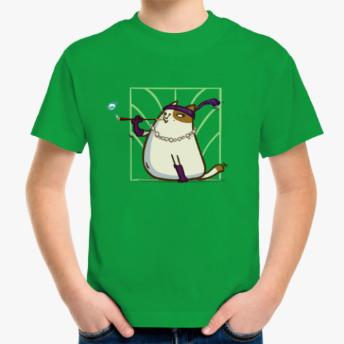 Детская футболка Кэтсби — Пятничный Котик №33