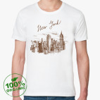 Мужская футболка органик